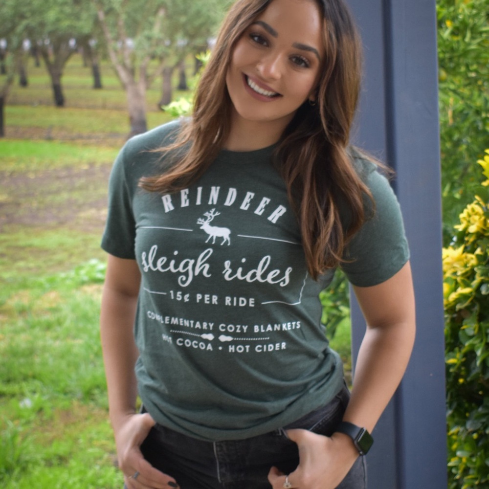 Green Christmas T-shirt